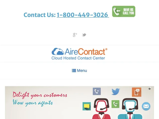 Avis AireContact Prix logiciel cloud pour call centers - centres d'appels 