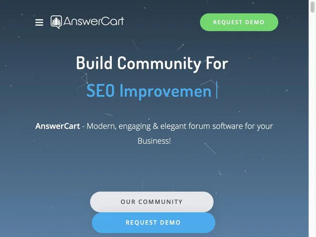 Avis AnswerCart Prix logiciel Communauté Utilisateurs - Clients 
