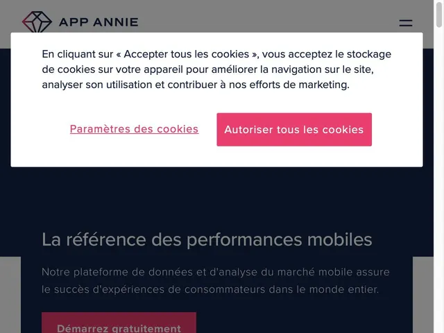 Avis App Annie Prix logiciel de mobile analytics - statistiques mobiles 