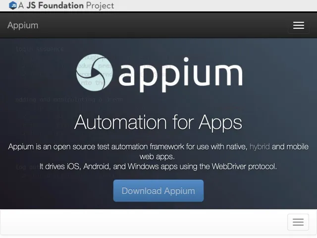 Avis Appium Prix logiciel d'automatisation des tests mobiles 