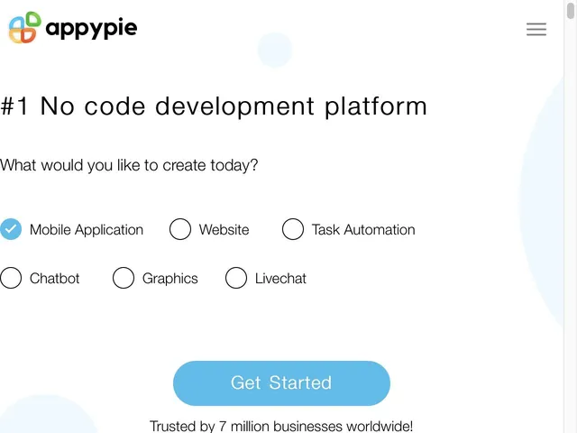 Avis Appypie Prix logiciel de développement d'applications mobiles 