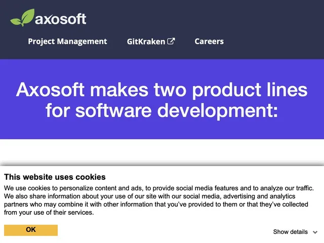 Avis Axosoft GitKraken Prix logiciel de gestion des versions - révisions (VCS) 