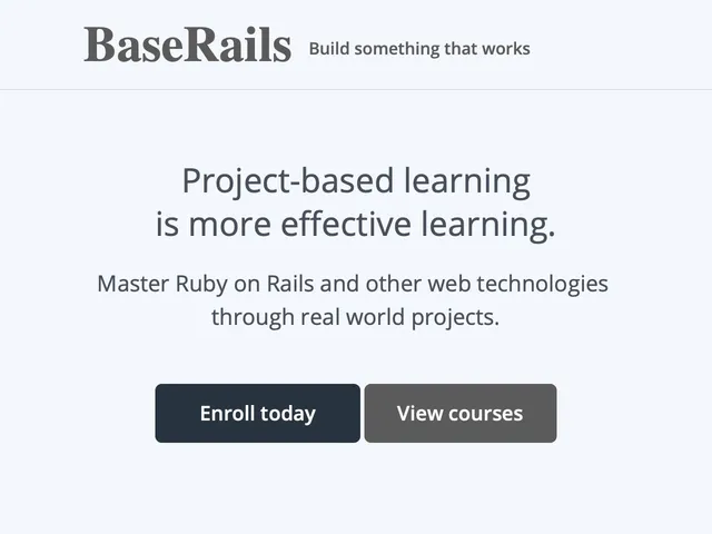 Avis Baserails Prix logiciel pour apprendre à coder 