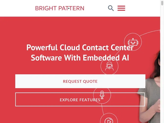 Avis Bright Pattern Prix logiciel cloud pour call centers - centres d'appels 