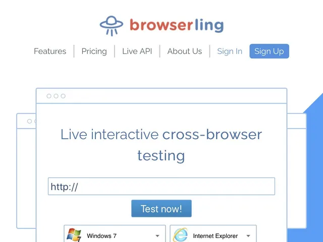 Avis Browserling Prix logiciel de tests de navigateur internet 
