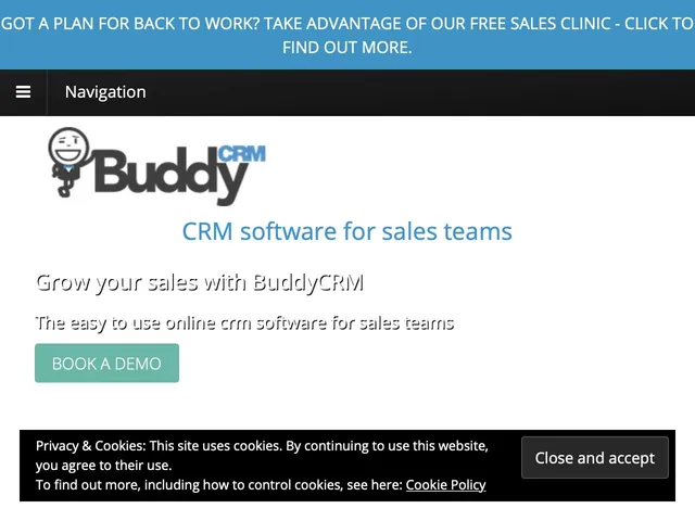Avis BuddyCRM Prix logiciel CRM (GRC - Customer Relationship Management) 