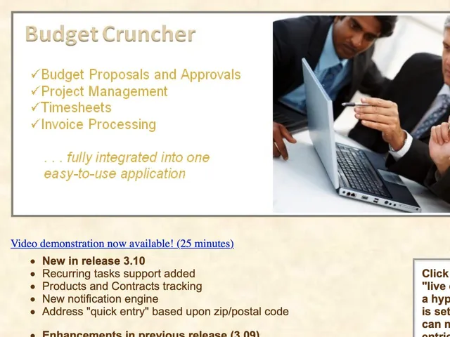 Avis Budget Cruncher Prix logiciel d'automatisation des service professionnels (PSA) 