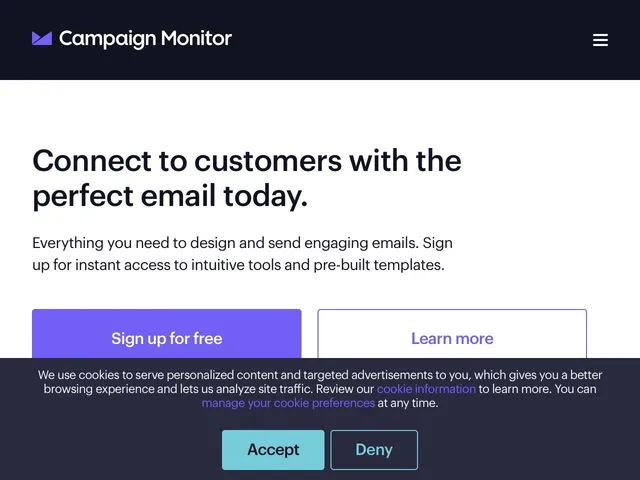  Avis Campaign Monitor Prix logiciel d'emailing - envoi de newsletters 