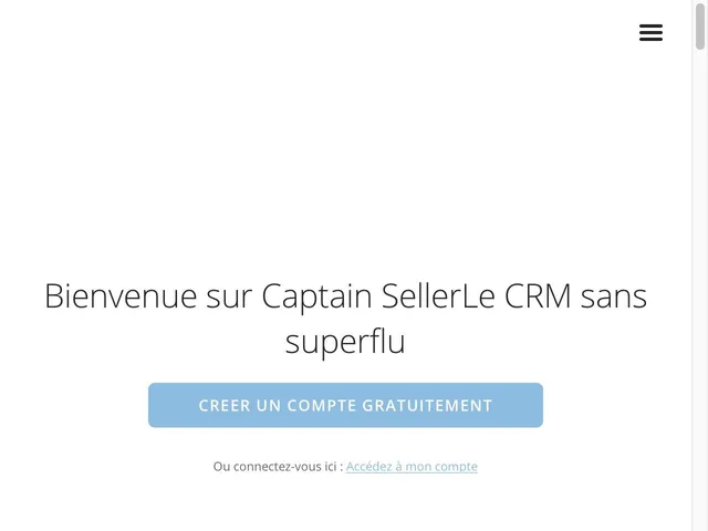 Avis Captain Seller Prix logiciel CRM (GRC - Customer Relationship Management) 