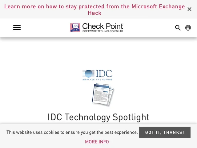 Avis Check Point DDoS Protector Prix logiciel de Sécurité Informatique 