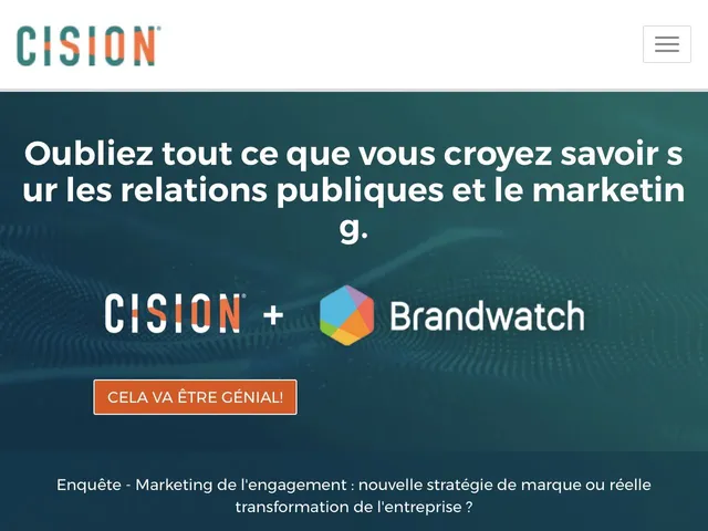 Avis Cision Communications Cloud Prix plateforme de découverte et recommandation de contenu 