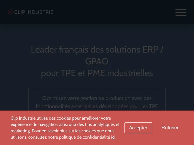 Avis Clipper Prix logiciel ERP (Enterprise Resource Planning) 