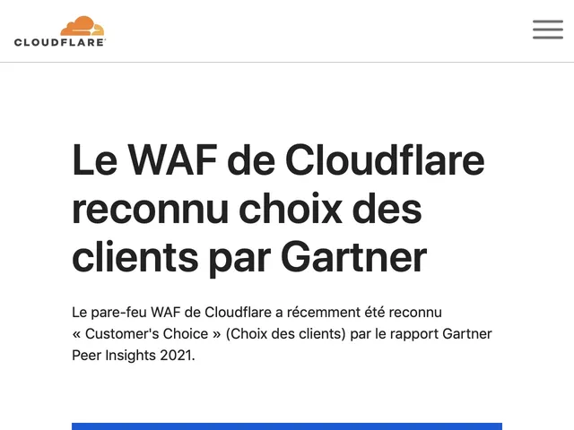 Avis Cloudflare WAF Prix logiciel de Sécurité Informatique 