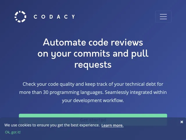 Avis Codacy Prix logiciel pour apprendre à coder 
