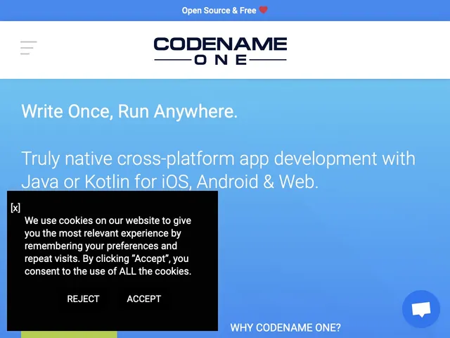 Avis Codename One Prix logiciel de développement d'applications mobiles 