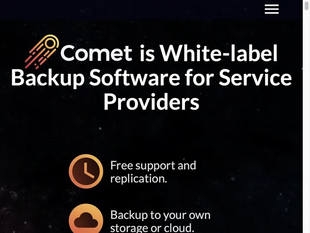 Avis Comet Backup Prix logiciel de sauvegarde et récupération de données 