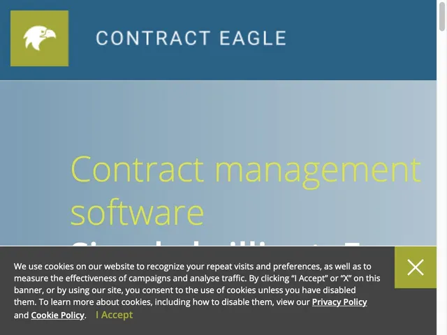 Avis Contract Eagle Prix logiciel de gestion des contrats 