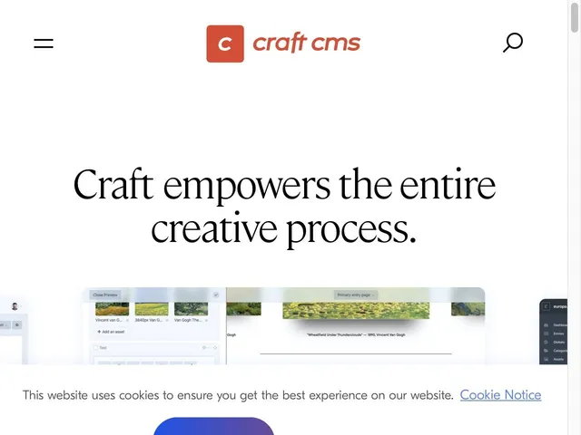 Avis Craft CMS Prix CMS - Gestion de contenu Web 