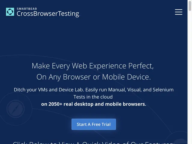 Avis CrossBrowserTesting Prix logiciel de tests de navigateur internet 