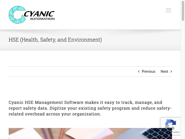 Avis Cyanic HSE Prix logiciel de QHSE (Qualité - Hygiène - Sécurité - Environnement) 