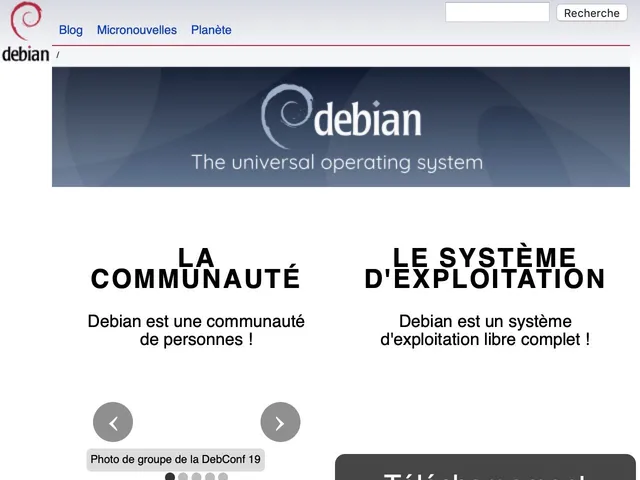 Avis Debian Prix Systèmes d'exploitation serveur et bureautiques 