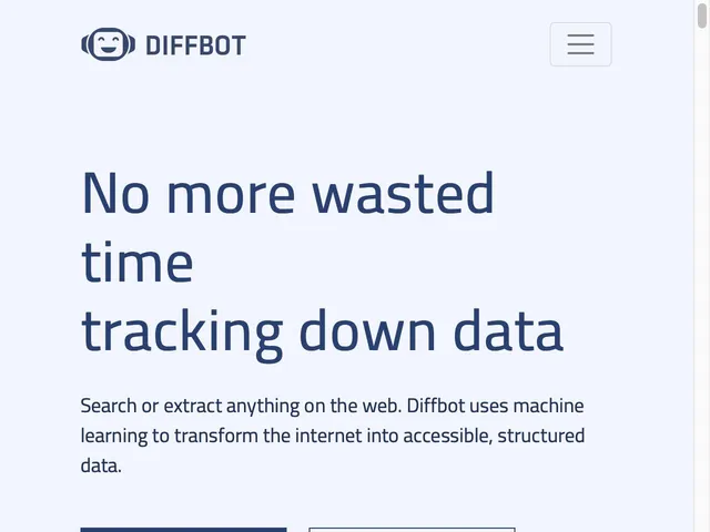 Avis Diffbot Prix logiciel pour scraper des données 
