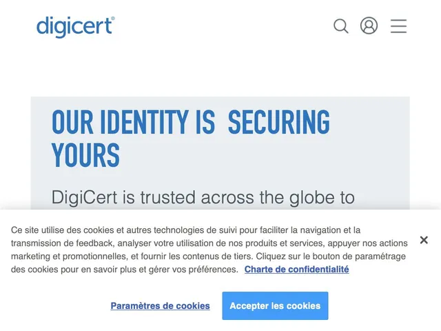 Avis DigiCert Prix certificat SSL 