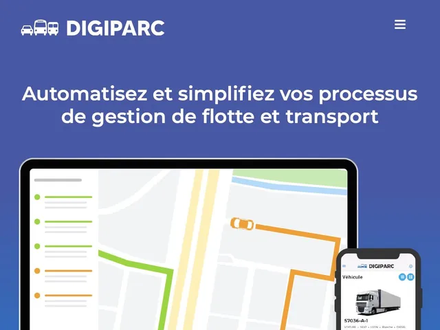 Avis DIGIPARC Prix logiciel de gestion des transports - véhicules - flotte automobile 