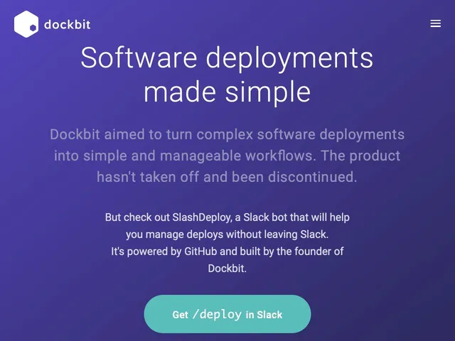 Avis Dockbit Prix logiciel d'automatisation de conception et de déploiement 