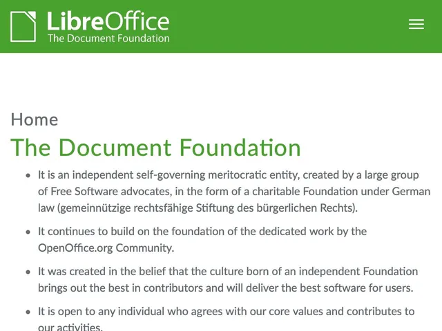 Avis LibreOffice Prix suite bureautique 