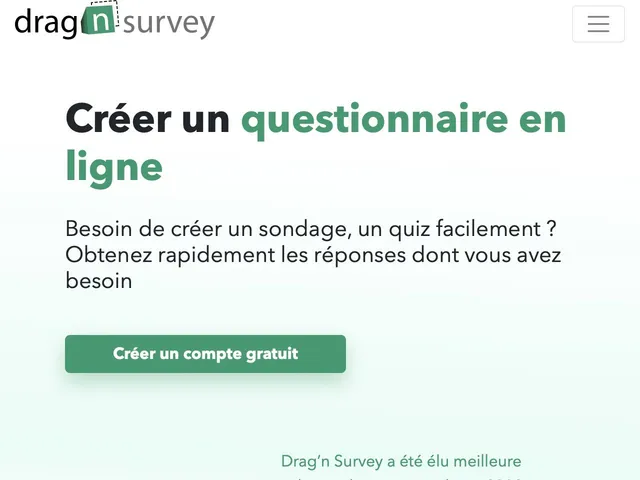 Avis Drag'N Survey Prix logiciel de questionnaires - sondages - formulaires - enquetes 