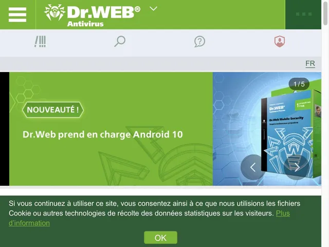 Avis Dr.Web Prix logiciel antivirus 
