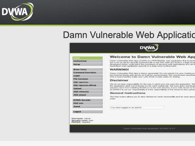 Avis Damn Vulnerable Web Application Prix logiciel de Devops 