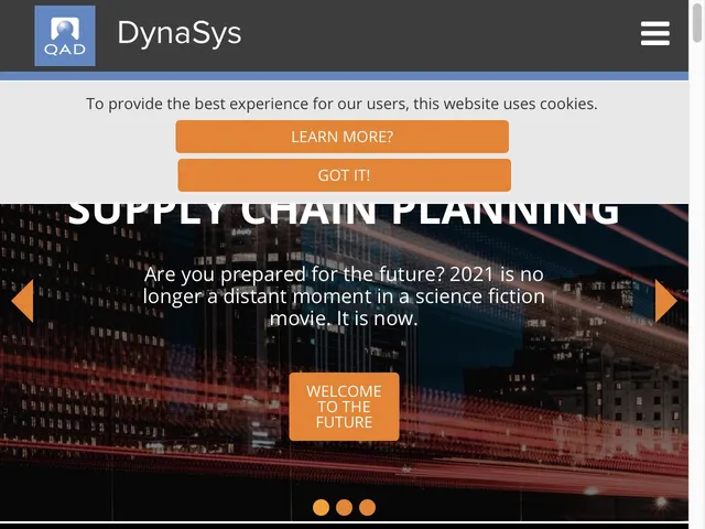 Avis DynaSys Distribution Planning Prix logiciel Opérations de l'Entreprise 