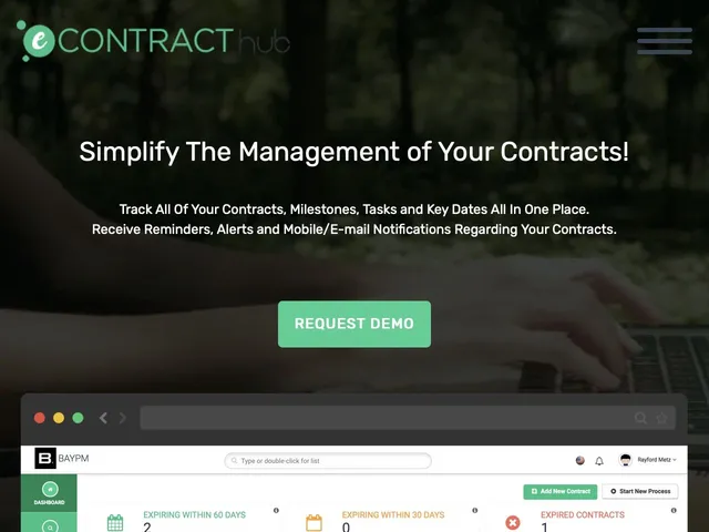 Avis eContractHub Prix logiciel de gestion des contrats 