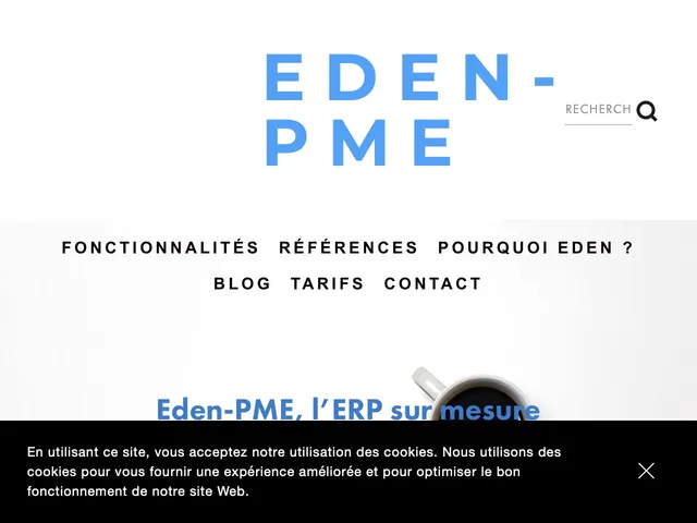 Avis Eden Pme Prix logiciel ERP (Enterprise Resource Planning) 
