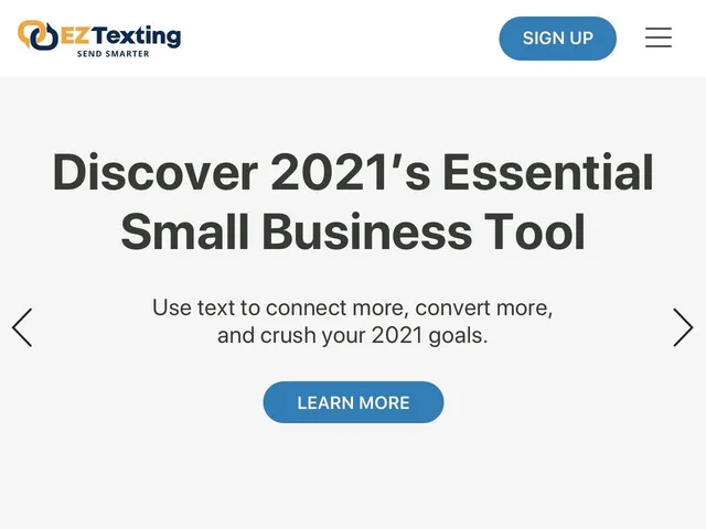 Avis eZ Texting Prix logiciel d'envoi de SMS marketing 