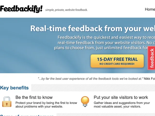 Avis Feedbackify Prix logiciel de feedbacks des utilisateurs 
