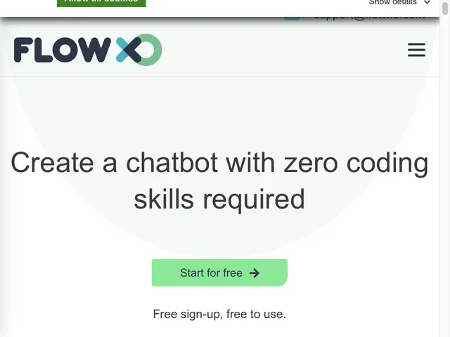 Avis FlowXo Prix chatbot Open Source 