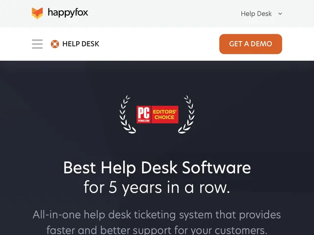 Avis HappyFox Prix logiciel de support clients par chat vidéo 