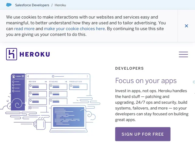 Avis Heroku CI Prix logiciel de Développement 