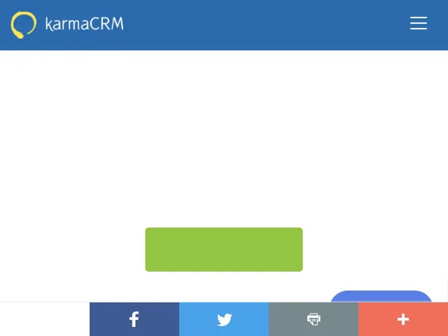 Avis karmaCRM Prix logiciel CRM (GRC - Customer Relationship Management) 