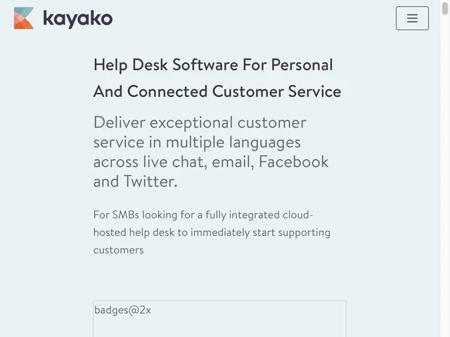 Avis Kayako Prix logiciel de messagerie instantanée - live chat 