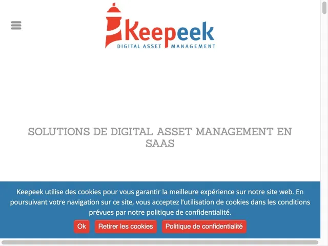 Avis Keepeek 360 Prix logiciel de gestion des actifs numériques (DAM - Digital Asset Management) 