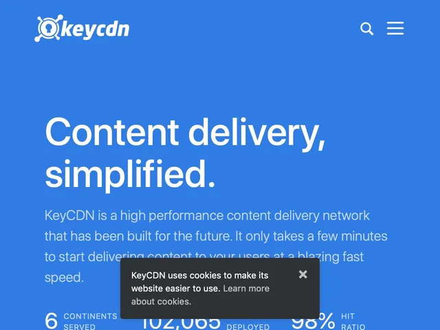 Avis KeyCDN Prix CDN (Content Delivery Network) 
