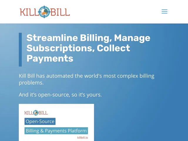 Avis Killbill Prix logiciel de gestion des abonnements - adhésions - paiements récurrents 