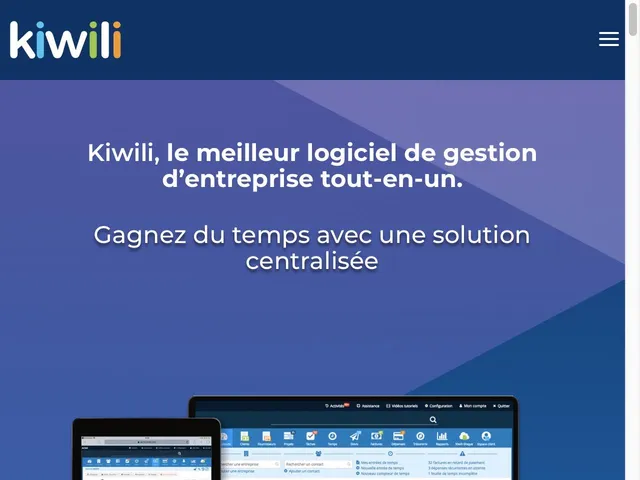 Avis Kiwili - Module comptable Prix logiciel Opérations de l'Entreprise 