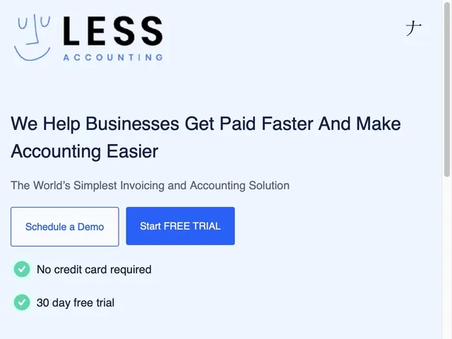 Avis LessAccounting Prix logiciel de comptabilité pour les petites entreprises 