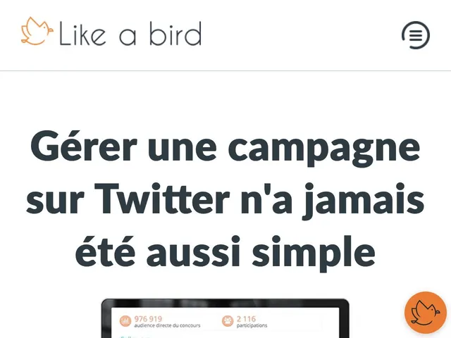 Avis Like A Bird Prix logiciel de marketing pour Twitter 