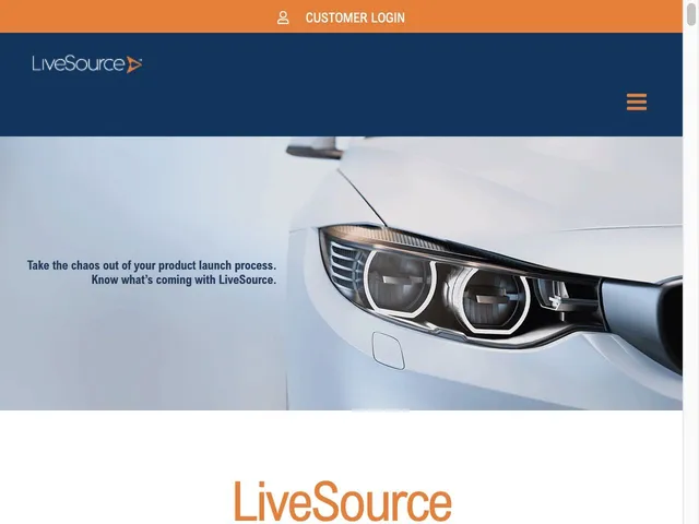 Avis LiveSource Prix logiciel de gestion de la chaine logistique (SCM) 